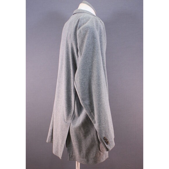 Jos A Bank Blazer Mens Tailored Fit Gray Unstructured NWT Cotton Jacket Blend 4X - Picture 3 of 12